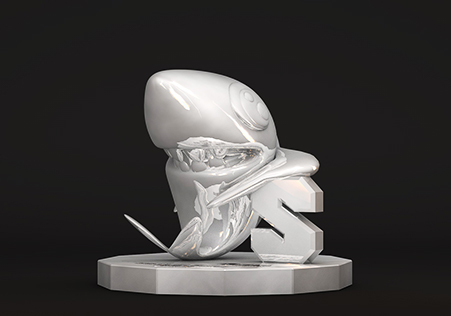  斗鱼S级员工奖杯