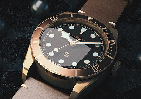  圣马丁腕表效果图