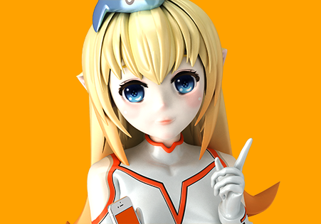  斗鱼鲨鱼娘手办设计日卡版